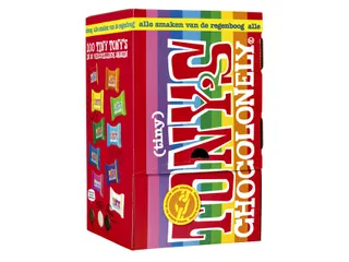 Chocolade Tony's Chocolonely tiny mix doos 100 st - 4