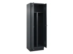 PBM-locker,HxBxD 1950x600x500mm,2vak,vak B 300mm,draaigrendel