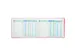 Carnet de position de compte 11x15cm 48 pages - Couleurs assorties