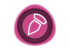 Marker creatief Faber-Castell Goldfaber brushpunt B hot magenta (kleur