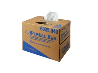 Wypall X60 6035 Poetsdoeken wit hydroknit Draagdoos - 1