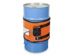 Verwarmingsmantel,V. 120L Vat,Buiten Glasvezel/Silicone,Oranje