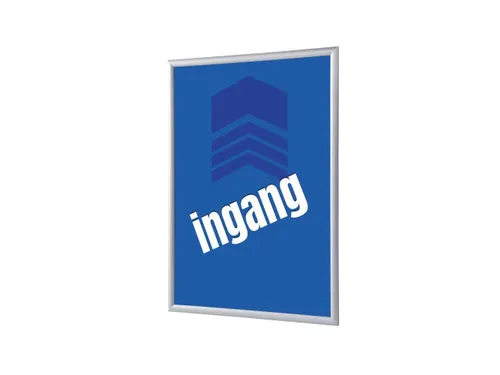 Kliklijst A1 complete set met print "INGANG" Blauw