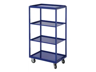 Bijzet- En Verzamelwagen 200kg 1315x1015x485mm 4 Etages Recht - 1