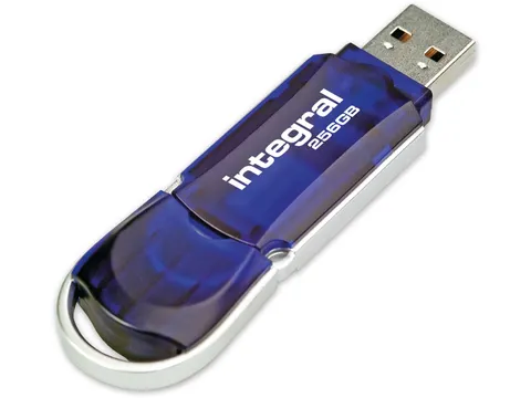 256Gb Usb2.0 Drive Courier Blue