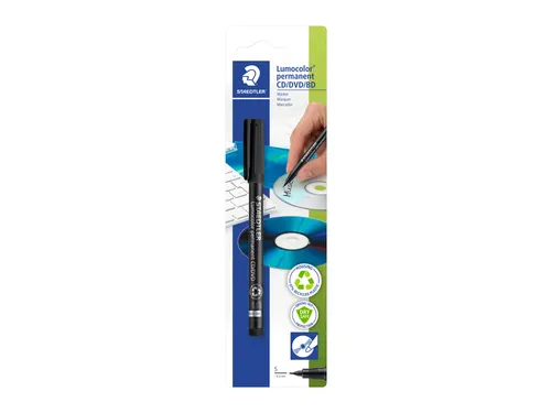 Marker Staedtler Lumocolor permanent CD/DVD 310 Zwart 0.4mm