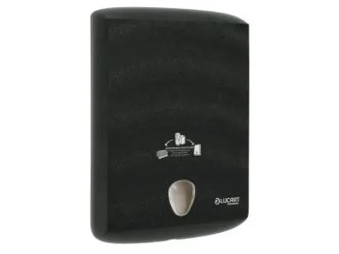 Vouwhanddoek dispenser Zwart per stuk