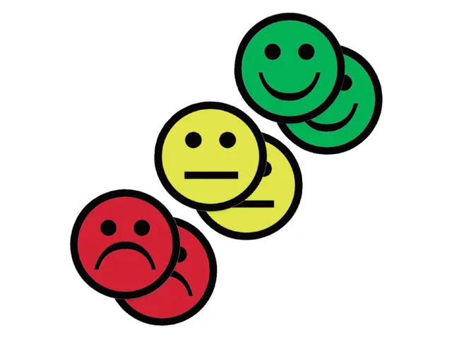 Magneet smiley 75mm emotie bedroefd rood 5 stuks