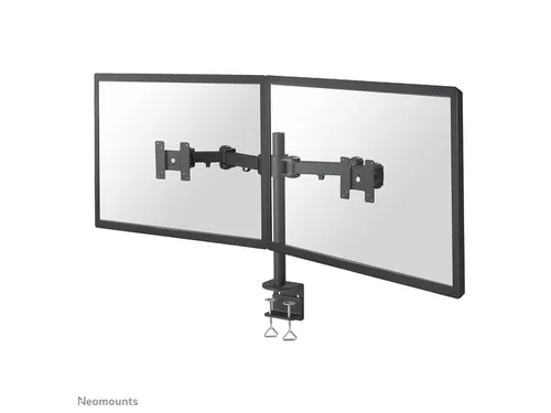 Monitorarm FPMA-D960D 2 Schermen 10-27 Inch met Klem Zwart