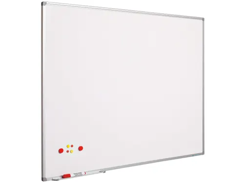 Whiteboard 45x60cm Gelakt Staal Softline 8mm alu-profiel