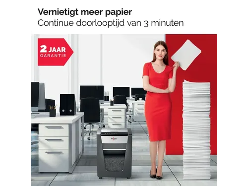 Papiervernietiger Rexel Momentum X406 snippers 4x28mm P-4