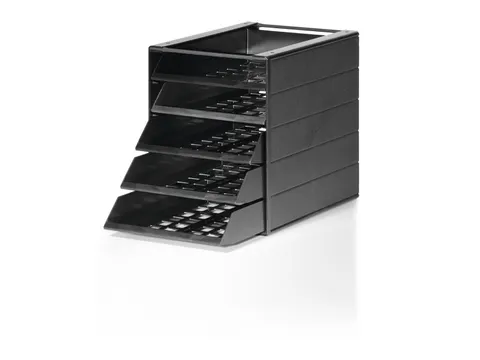 Ladenblok Idealbox Basic 5 laden Antraciet