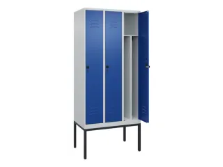 locker voor scheiding van kleding,HxBxD 2120x900x500mm,3vak - 2