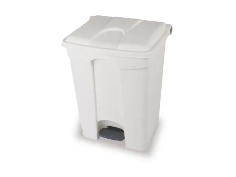 Afvalbak 45 liter HxBxD 600x398x410mm PP wit