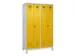 locker voor scheiding van kleding,HxBxD 1950x1200x500mm,4vak