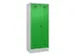 locker voor scheiding van kleding,HxBxD 1950x800x500mm,2vak
