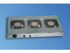 Vertiv 030273111, Ventilatieplateau, Ingebouwde ventilator, Staal, Roe