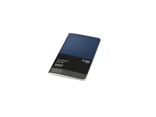 Maandagenda Conceptum A6 2027 (NL/FR/EN/DU) midnight blue Softcover - 2