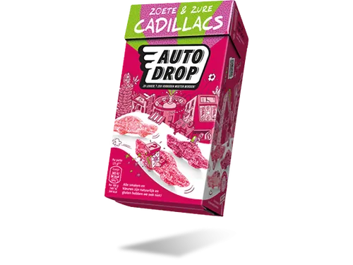 Autodrop Zoete en Zure Cadillacs pak 270gr