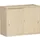 schuifdeurkast,HxBxD 770x1000x430mm,decor romp wit,decor front noten