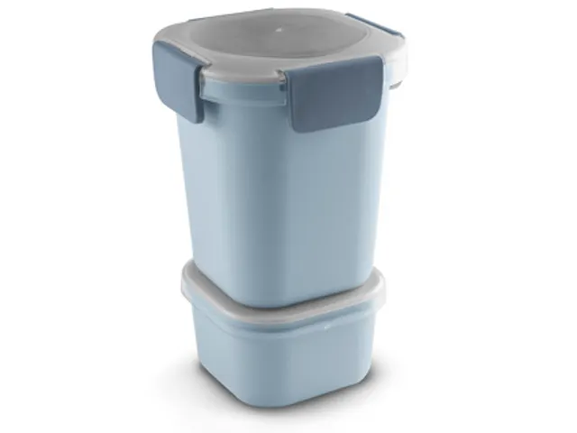 Gobelet isotherme Sigma Home 0,95 L bleu - 11,5 x 11,5 x 18,5 cm