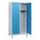 schoollocker,HxBxD 1630x800x500mm,2vak,vak B 400mm,draaigrendel,voeten