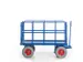 chariot à timon,force 1000kg,plateau Lxl 1530x730mm