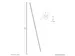 Neomounts ADS06-141BL Gaine de câble - pour 1-4 câbles - 20 mm - uni