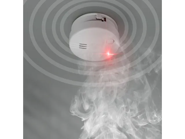 Rookmelder Alecto mini met 5 jaar batterij wit