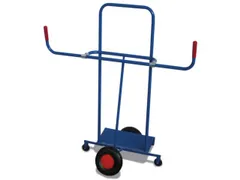 Platenkar 250kg Schop Bxd 500x200mm Hxb 1435x1260mm Luchtbanden
