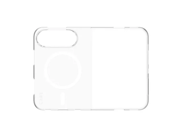 PanzerGlass CARE by SL1M Case Transparent w. White MagSafe iPhon