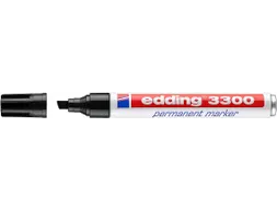 Viltstift Edding 3300 Schuin Zwart 1-5mm
