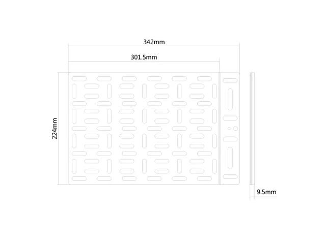 Neomounts NS-MPM100 Support pour lecteur multimédia - max 5 kg - univ