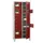 Wasgoedkast 1850x770x500 2x10 Vakken M. Poten Ral7035 Front Ral3000