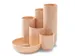 Porte-stylo HAN Campus 6 compartiments orange pastel