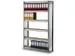 Rayonnage à plateaux suivant acier HxlxP 2500x875x326mm 7niveaux