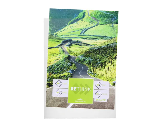 Transparante L-map STANDARD A4 rPP pak van 100