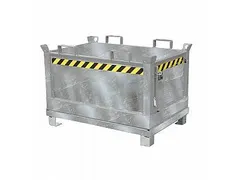 klapbodemcontainer,HxLxB 860x800x1200mm,0,5m³,hijsogen,vorksloffen