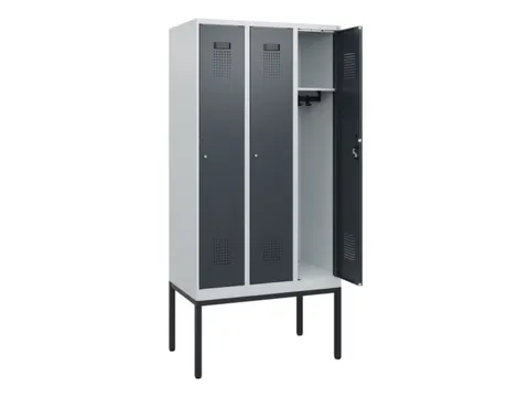 schoollocker,HxBxD 1950x900x500mm,3vak,vak B 300mm,cil.-slot