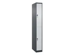 dubbeldekse locker,HxBxD 1850x250x500mm,1x2vak.,vak B 250mm