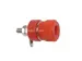 Bindposten 4mm Nikkel - Rood