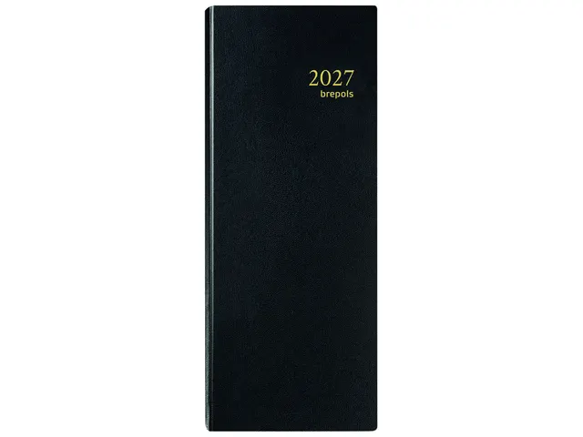 Agenda 2027 Brepols Saturnus Lima 7dagen/2pagina's smal zwart