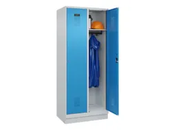 locker,HxBxD 1950x800x500mm,2vak,vak B 400mm,cil.-slot,sokkel