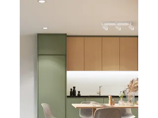 Plafondspot Integral Siena 3 spot IP20 GU10 wit - 3