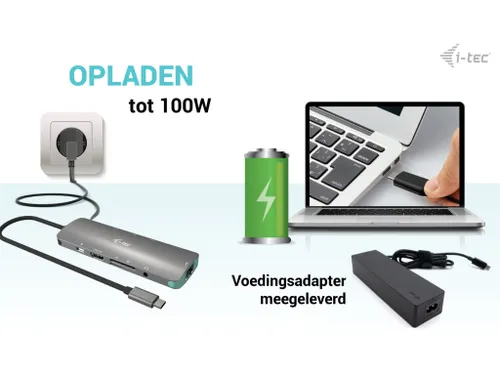 i-tec USB-C Metal Nano Docking Station 4K HDMI LAN