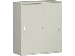 Schuifdeurkast 1150x1000x430mm Romp Lichtgrijs Decor Front Lichtgrijs