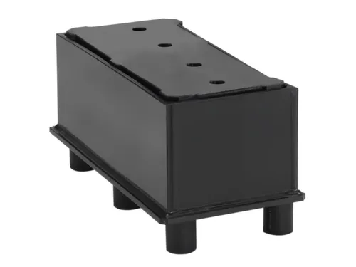 Opvangbak Hdpe 870x470x415mm V. 2x60l M. Poten Pe Plaat 60l