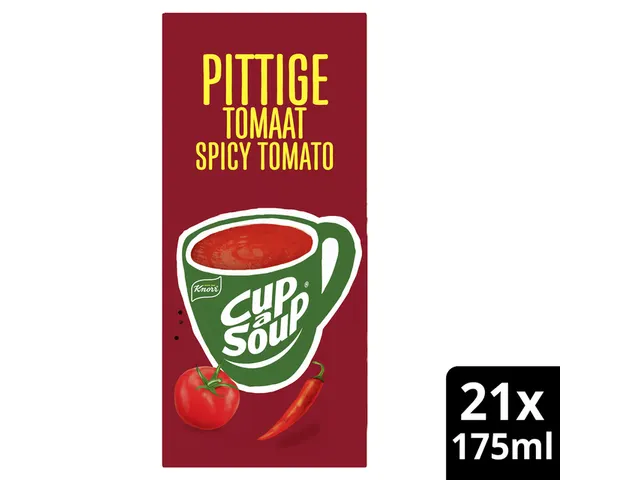 Cup-a-Soup Knorr pittige tomaat 21x175ml