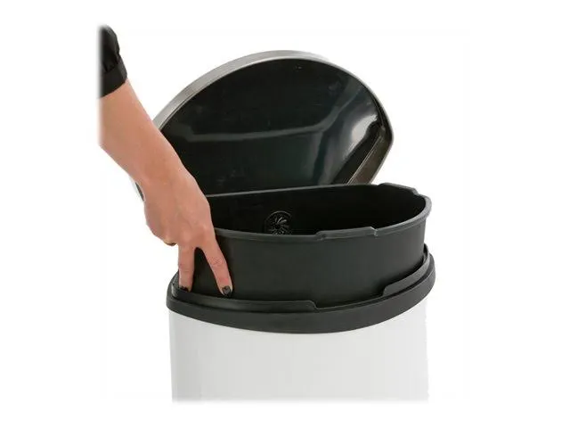 Pedaalemmer Shell Bin 30 Liter Zwart