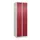 locker voor scheiding van kleding,HxBxD 1850x600x500mm,2vak